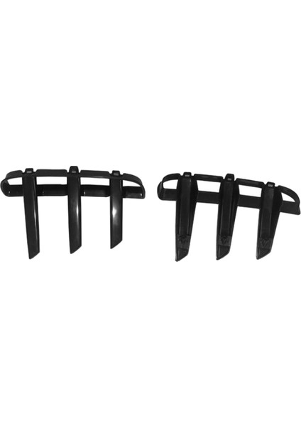 Araba Ön Tampon Izgara Tampon Hava Havalandırma Grille LR142429 Land Rover Discovery Için LR142430 5 L462 2020-2023 (Yurt Dışından)