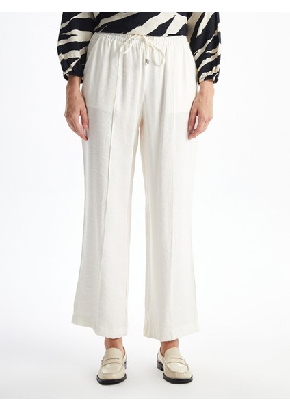 Yeni Sezon Kadın Beli Lastikli Düz Pantolon fiyatları