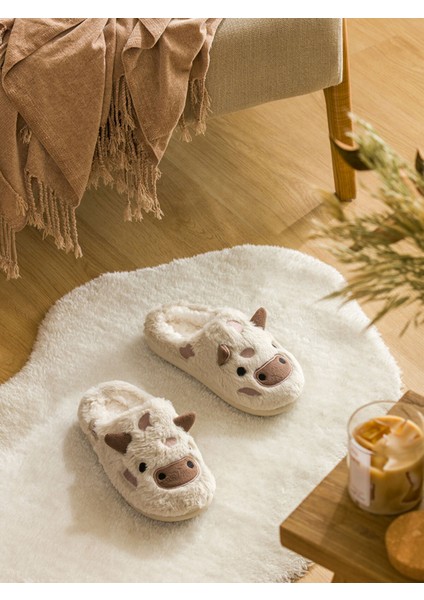 Yeni Sezon Hayvan Nakışlı Kadın Ev Terliği