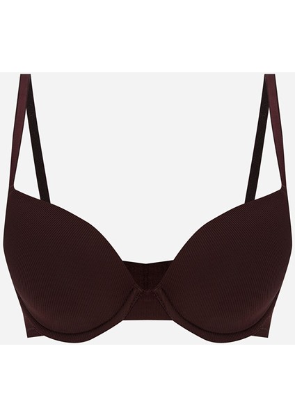 Yeni Sezon Balenli Dolgusuz Düz Tişört Sütyen