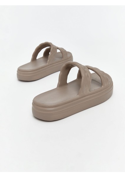 Yeni Sezon Çift Bantlı Kadın Terlik indirimleri