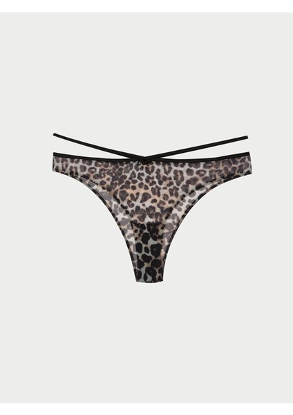 Yeni Sezon Leopar Desenli Fantezi Brazilian Külot fiyatları
