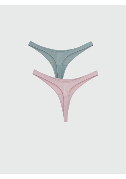 Yeni Sezon Düz Tanga Külot 2'li fiyatları