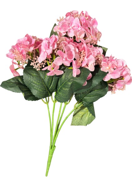 Tomurcuklu Yapay Islak 5'li Ortanca Demeti Pembe fiyatları