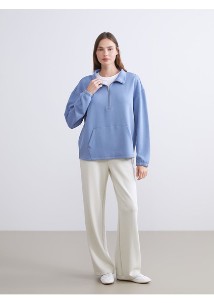 Yeni Sezon Dik Yaka Oversize Kadın Pijama Üstü fiyatları