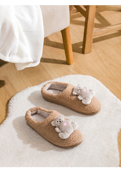 Yeni Sezon Hayvan Figürlü Pelüş Kadın Ev Terliği fiyatları