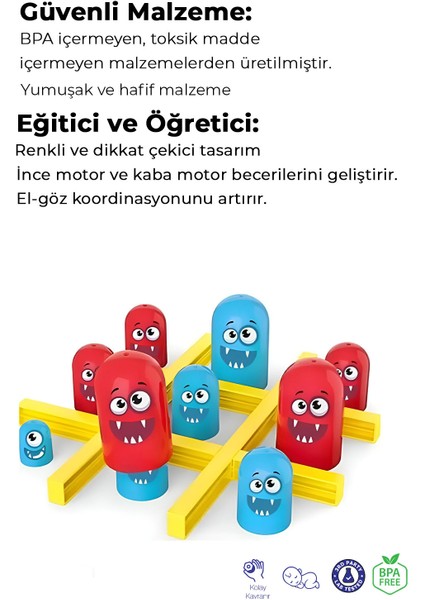 AE-2301 Zıp Zıp Kafalar Strateji Zeka Oyunu modelleri