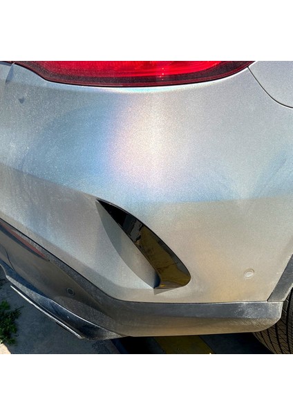 Parlak Siyah Arka Tampon Ayırıcı Spoiler Arka Canard Hava Havalandırma Döşemesi Mercedes Benz Gle Coupe C292 2015 2016 2017 2018 (Yurt Dışından) indirimleri