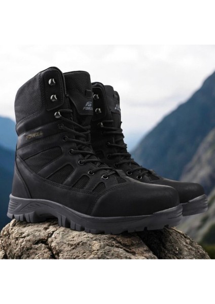 Erkek Outdoor Çöl Postal Bot Siyah