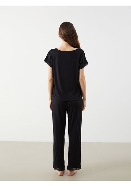 Yeni Sezon V Yaka Kadın Pijama Takım indirimleri