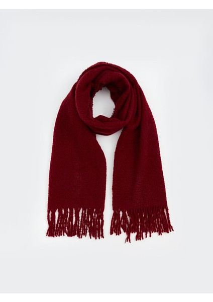 Yeni Sezon Püsküllü Kadın Atkı