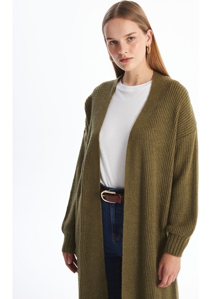 Yeni Sezon Şal Yaka Düz Uzun Kollu Oversize Kadın Triko Hırka fiyatları