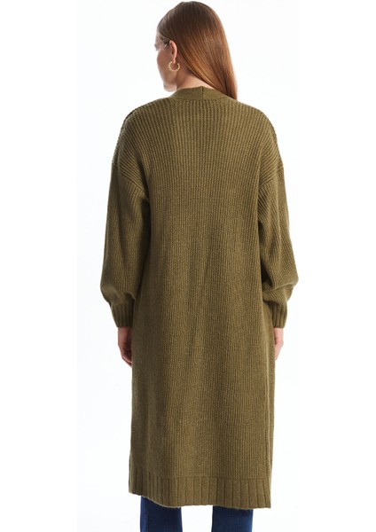 Yeni Sezon Şal Yaka Düz Uzun Kollu Oversize Kadın Triko Hırka fırsatları