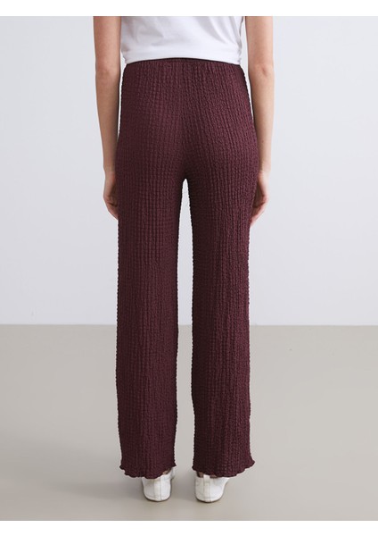 Yeni Sezon Beli Lastikli Dokulu Kadın Pantolon fırsatları