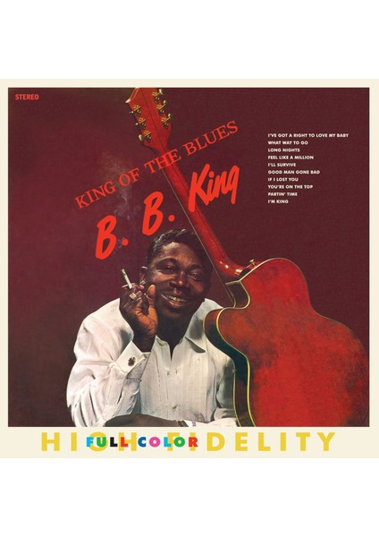 B.b. King - King Of The Blues (180G) (Limited Edition) (Red Vinyl) (+ 2 Bonus Tracks) - Plak