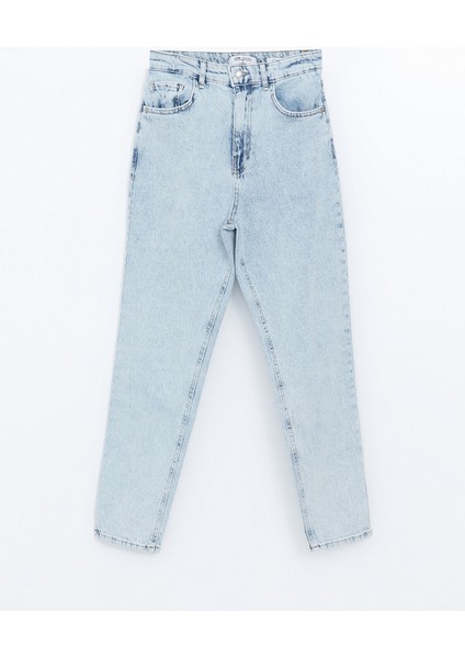 Yeni Sezon Mom Fit Kadın Jean Pantolon indirimleri