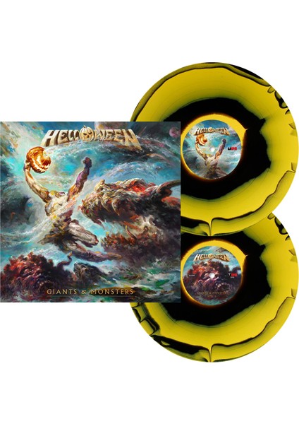 Helloween - Giants & Monsters (Giant Black Yellow Vinyl) - Plak