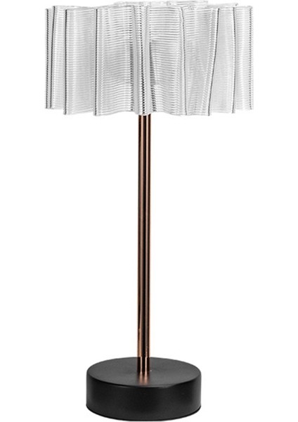 Yatak Odası Lambası Restoranı Için Pileli Başucu Lambası Şarj Masa Lambası 3 Seviyeli Parlaklık Atmosfer Dekorasyonu (Yurt Dışından) fırsatları