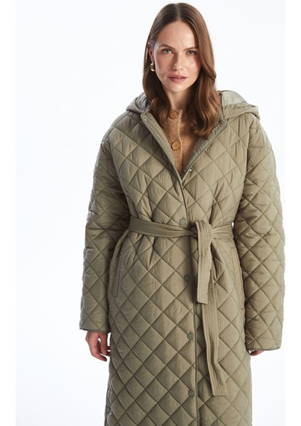 Yeni Sezon Kapüşonlu Kapitone Oversize Kadın Şişme Mont fırsatları