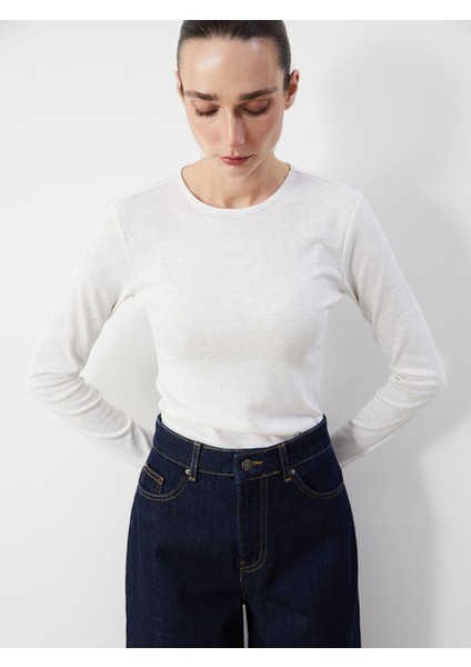 Yeni Sezon Bisiklet Yaka Kadın Body