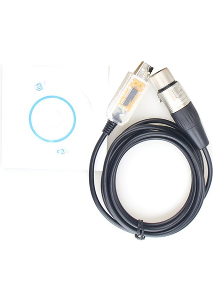 USB - Dmx Arayüz Adaptör LED DMX512 Bilgisayar Pc Aşamalı Aydınlatma Denetleyicisi Dimmer, Adaptör Kablosu (Yurt Dışından) fiyatları