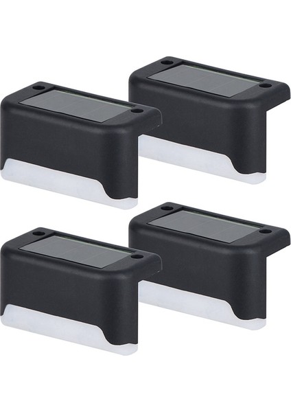 12PCS LED Güneş Adım Lambası Yolu Merdiven Açık Bahçe Işıkları Su Geçirmez Balkon Işık Dekorasyonu Veranda Merdiven Işığı, C (Yurt Dışından) fiyatları