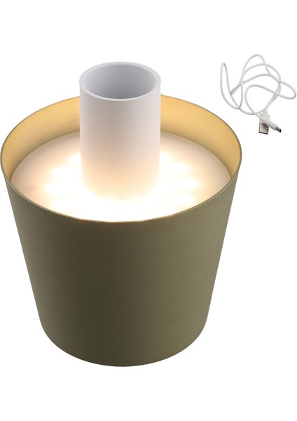 Kablosuz Şişe Lambası, Hafif Dokunmatik Taşınabilir Kablosuz Masa Lambası, 3 Renk Adımsız Püskürtme Şarap Şişesi Dekoratif Işıklar (Yurt Dışından)