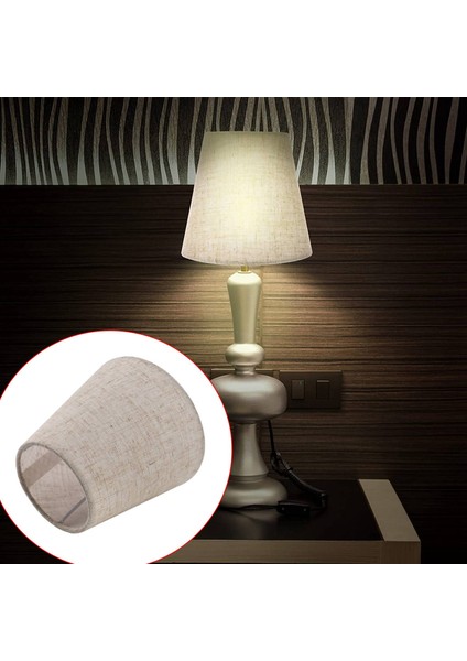 Küçük Lamba Gölge Bez Lamba Kapağı Avize Lamba Toz Kapağı Kumaş Lamba Aksesuarı Masa Lambası ve Zemin Işığı Için (Yurt Dışından) modelleri