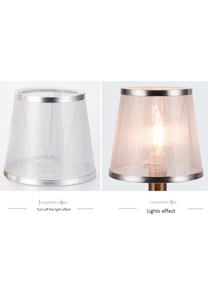 Başucu Mini Şeffaf Abajur Avize Kumaş Lamba Duvar Lambası Masa Lambası Yedek Kabuk Kapağı (Yurt Dışından) modelleri