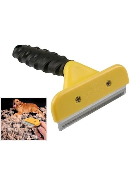 10 cm Kedi ve Köpek Tarağı – Tüy Toplayıcı, Alıcı, Rahatlatıcı Tarak Fırça | Evcil Hayvan Bakım Fırçası
