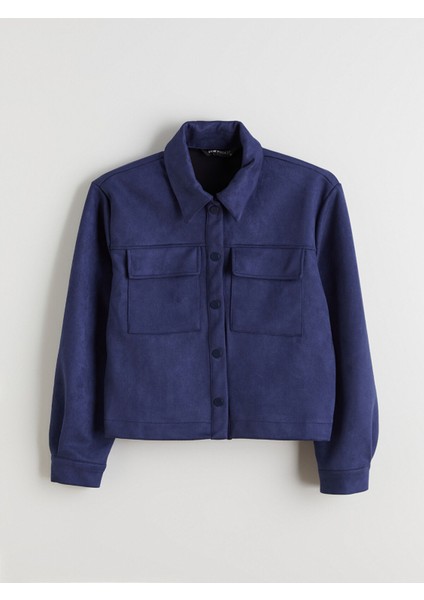 Yeni Sezon Kadın Süet Görünümlü Ceket indirimleri