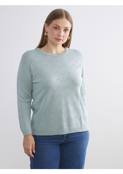 Yeni Sezon Bisiklet Yaka Çizgili Kadın Triko Kazak fiyatları