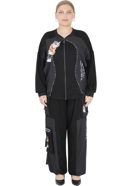 Kadın Büyük Beden Pamuk Alt Üst Ikili Takım indirimleri