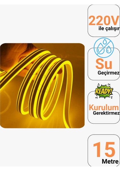 220 Volt Neon LED Tak Çalıştır 6X12MM Esnek Hortum LED Suya Dayanıklı Şerit Aydınlatma fiyatları