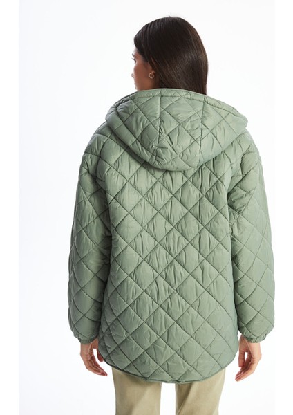 Yeni Sezon Kapüşonlu Kapitone Oversize Kadın Şişme Mont indirimleri