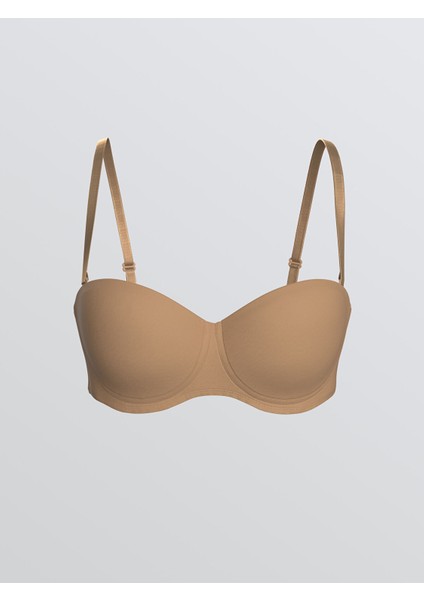 Yeni Sezon Balenli Dolgusuz Düz Straplez Sütyen 2'li indirimleri