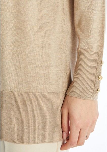 Yeni Sezon Şal Yaka Düz Uzun Kollu Kadın Triko Hırka indirimleri