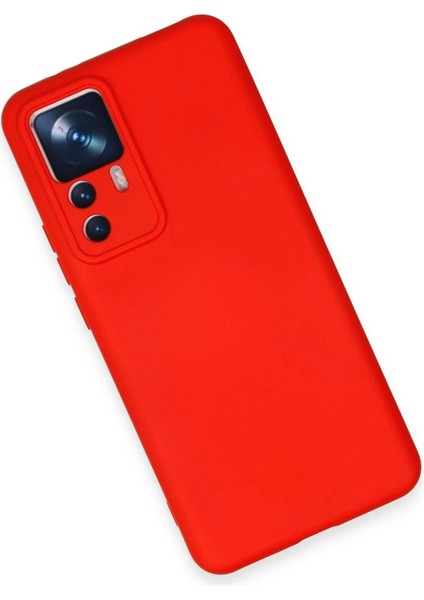 Bfs Xiaomi Mi 12T Pro Kılıf Nano Içi Kadife Silikon - Kırmızı modelleri