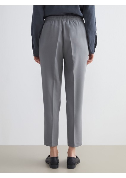 Yeni Sezon Beli Lastikli Poplin Kadın Pantolon fırsatları