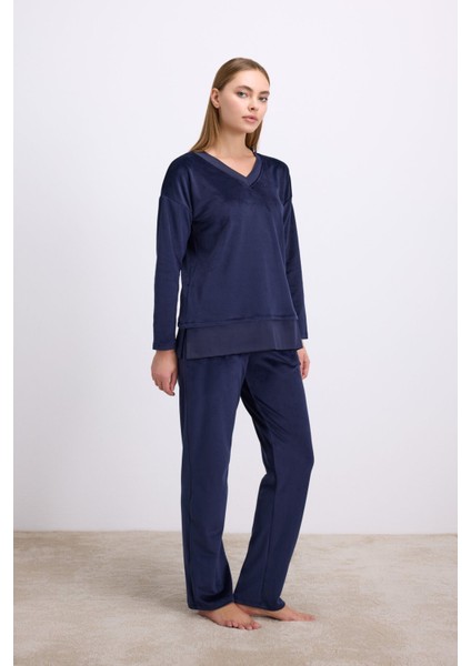 11573 Bayan Pijama Takım -Laciv - -- L fiyatları