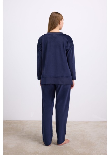 11573 Bayan Pijama Takım -Laciv - -- L modelleri