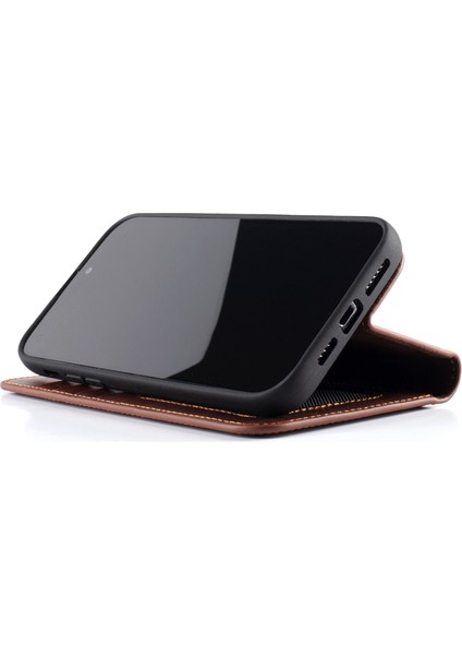 Magic Case iPhone 16 Pro Brick Deri Telefon Kılıfı modelleri