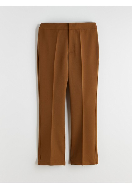 Yeni Sezon Dar Fit Ispanyol Paça Kadın Pantolon indirimleri