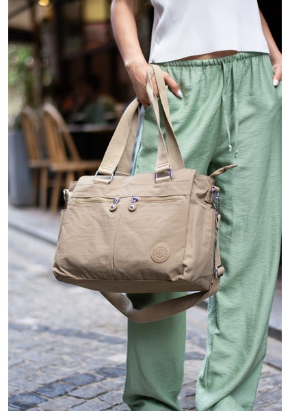 Sn 3026 Suya Dayanıklı Çok Bölmeli Krinkıl Çanta Kol Çantası Omuz fiyatları