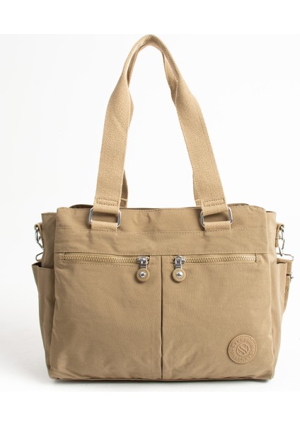 Sn 3026 Suya Dayanıklı Çok Bölmeli Krinkıl Çanta Kol Çantası Omuz fırsatları