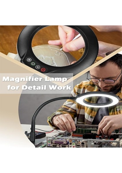 Stand 5 Renk Modu Düzenlenebilir USB Okuma Göz Koruma Çalışma Lambası (Yurt Dışından) modelleri