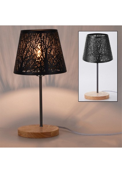 Masa Lambası, Namlu Metal Abajur ve Tabanda Kolye Lambası Duvar Lambası Için Uygun Ağaç Desenli Taban Beyaz Ab Fiş (Yurt Dışından) fiyatları