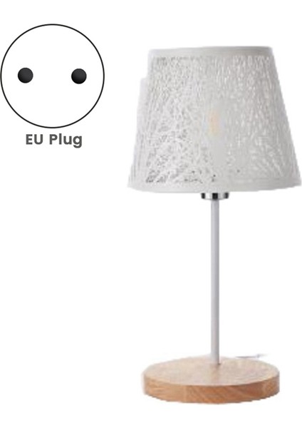 Masa Lambası, Namlu Metal Abajur ve Tabanda Kolye Lambası Duvar Lambası Için Uygun Ağaç Desenli Taban Beyaz Ab Fiş (Yurt Dışından) fırsatları