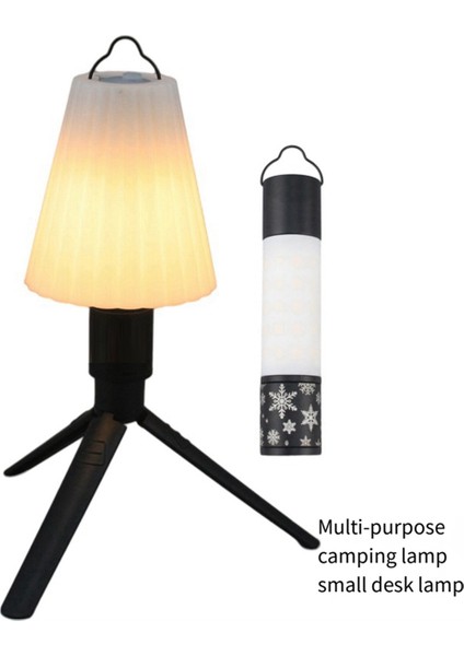 Açık Kamp LED Teleskopik El Feneri Tripod Fındıklı Çok Fonksiyonlu Şarj Edilebilir Geri Çekilebilir Işık Masa Lambası, B (Yurt Dışından) fiyatları