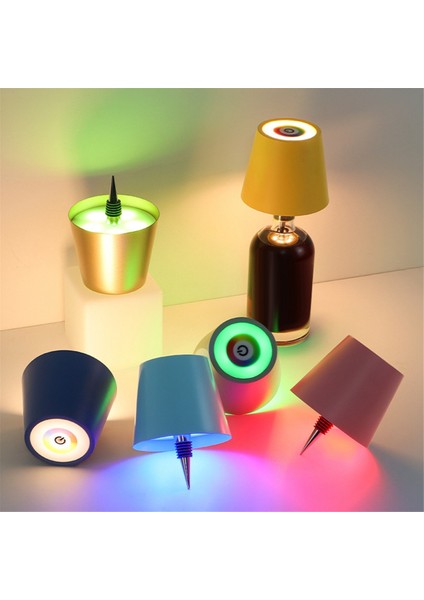 Kablosuz Şişe Lambası Rgb Modlar ve 3 Renk Adımsız Püskürtme Şişe Lambası Gölgesi Çubuklar Için Şarj Edilebilir Şişe Işıkları (Yurt Dışından) fırsatları